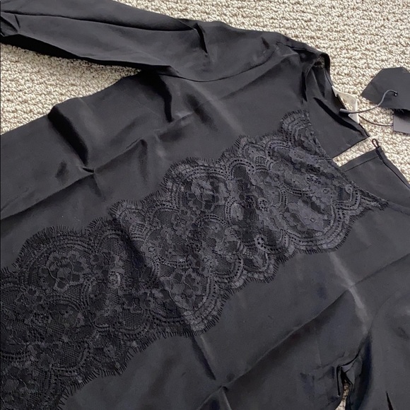 100% silk lace blouse - Picture 2 of 5